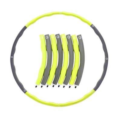 Wholesale Multi Coloured Collapsible 95cm Diameter Fitness Weight Exercise Hoola Loop Child