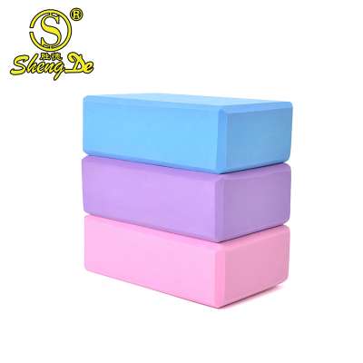 China Wholesale High Quality 3"x6"x9" EVA Foam Yoga Blocks